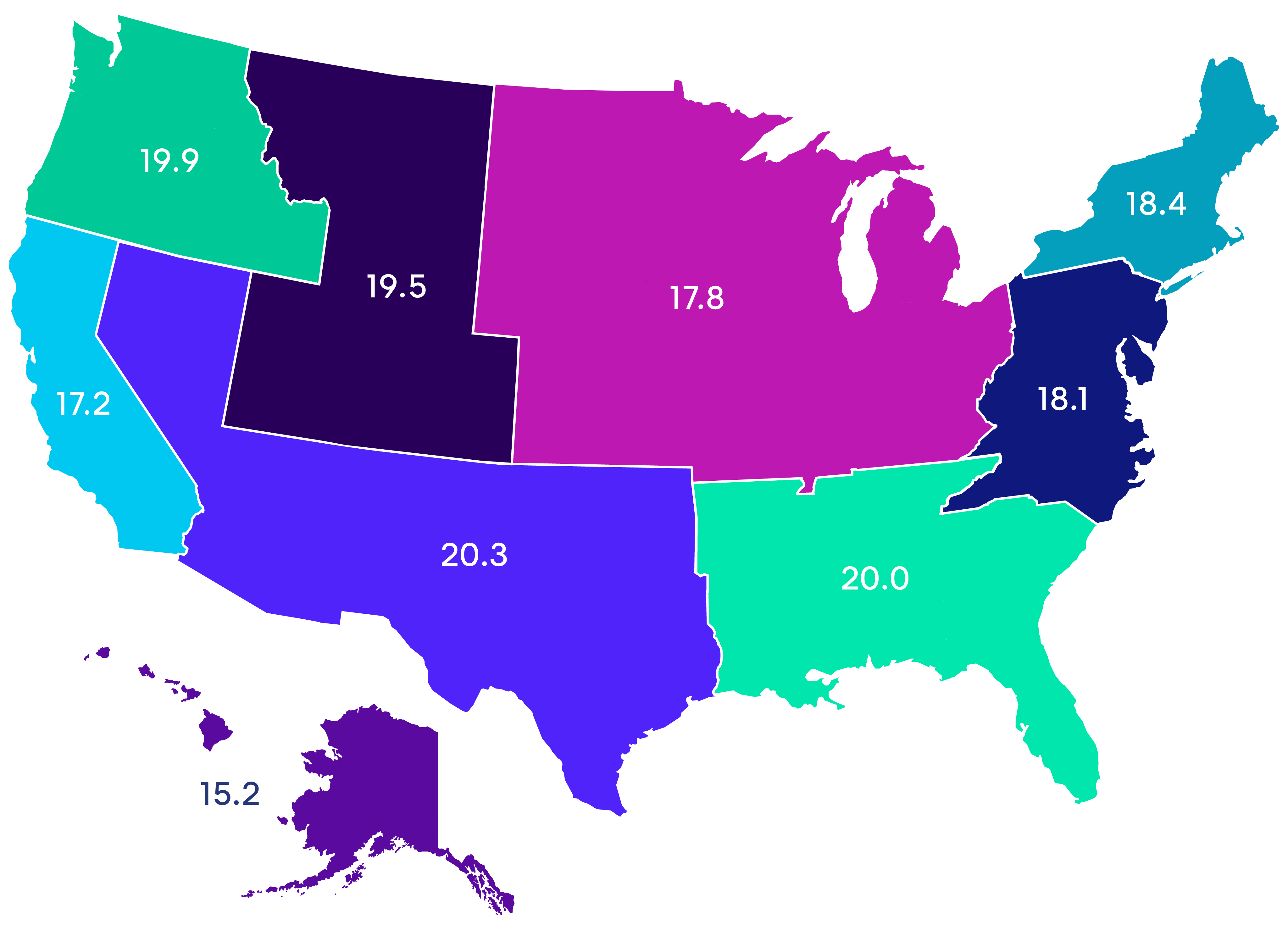 ALOR US Map Region