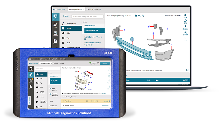 Mitchell Cloud Estimating Products