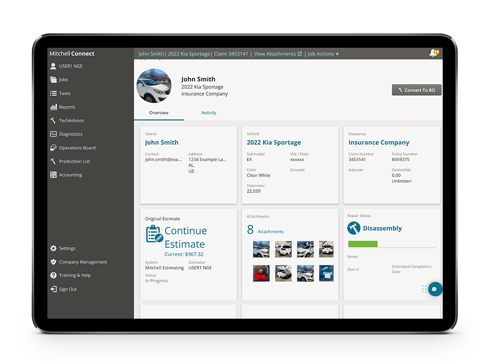 MCE Features Tablet