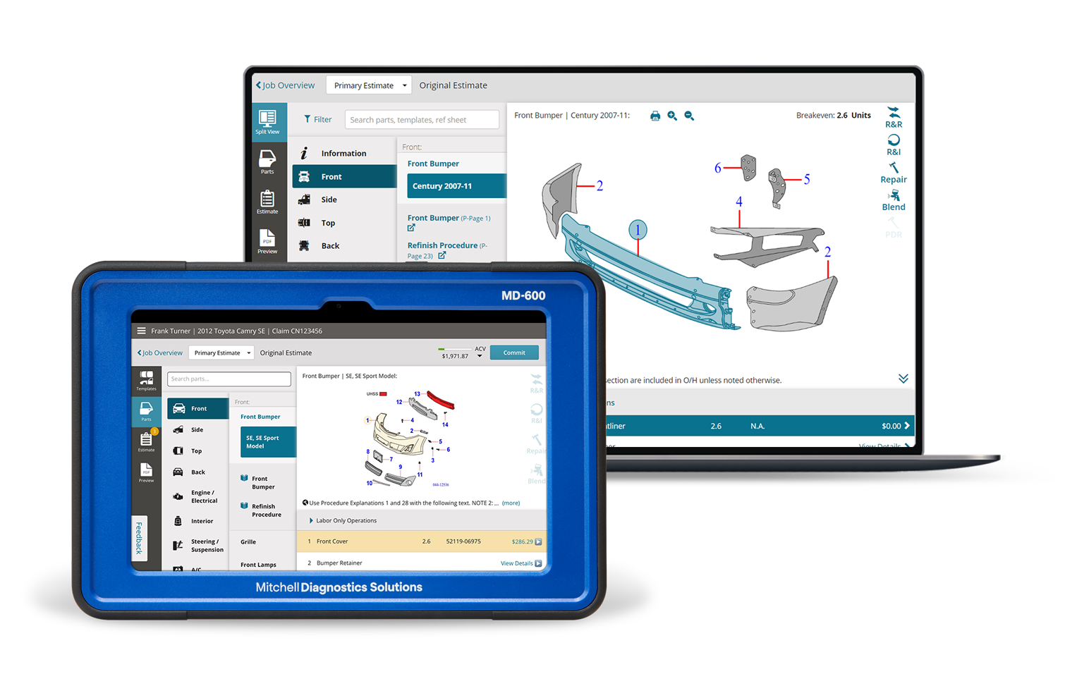 Mitchell Cloud Estimating Products