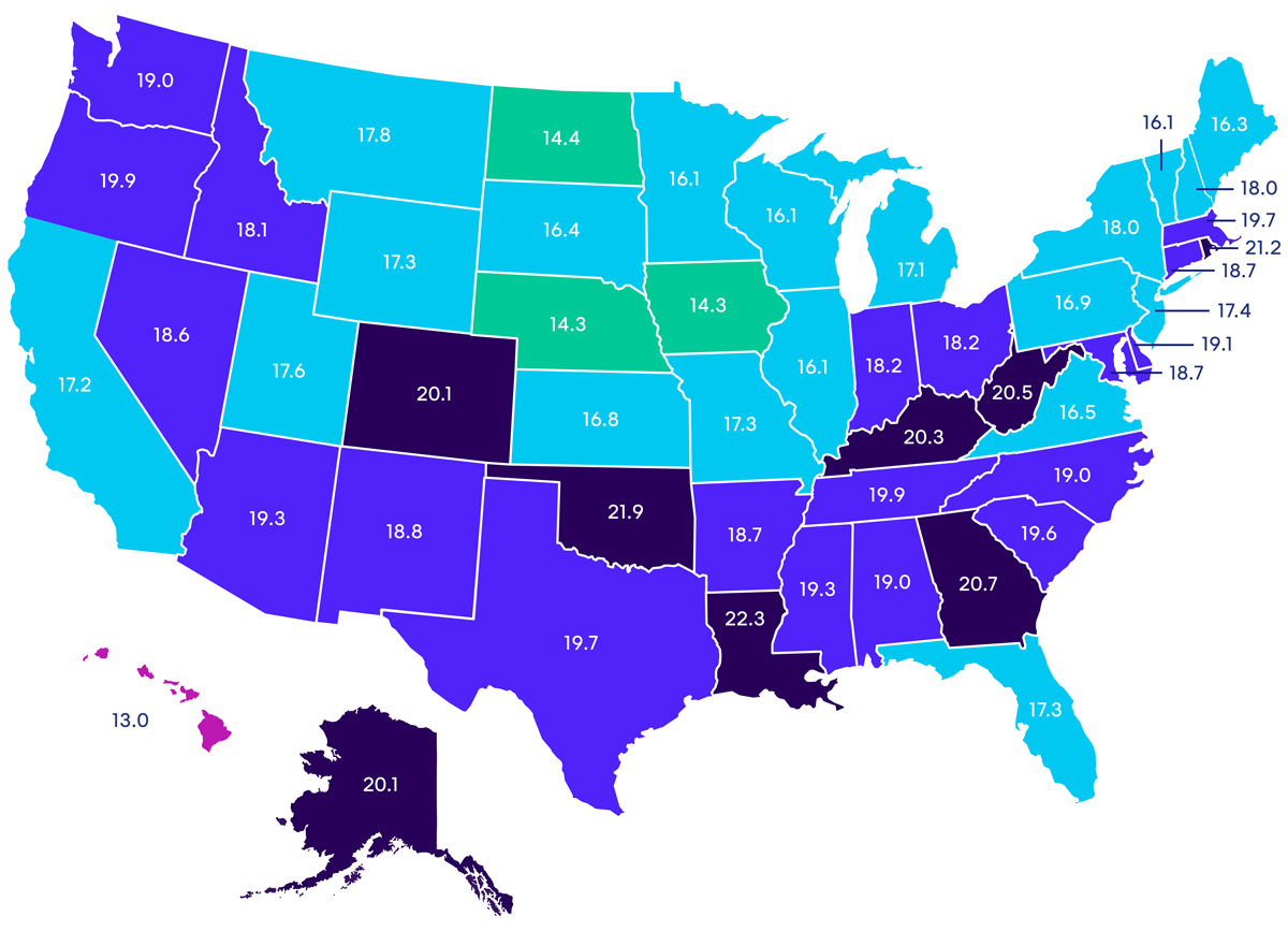 ALOR US Map